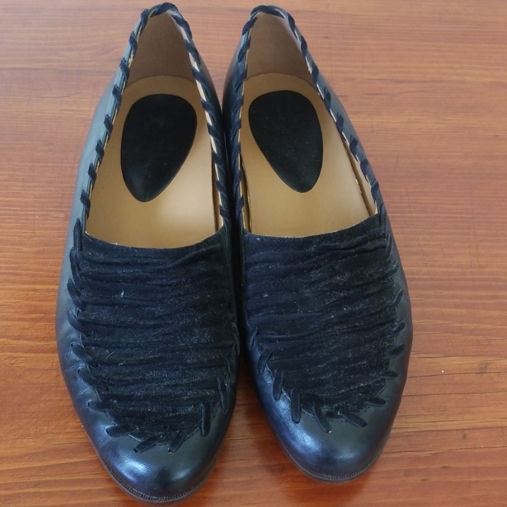 Leather shoes